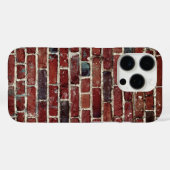 Brick Wall Cool Textielpatroon Case-Mate iPhone Case (Achterkant (horizontaal))