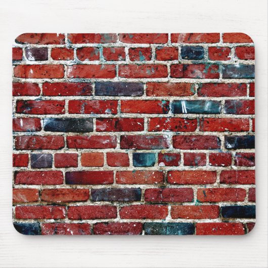 Brick Wall Cool Texture Muismat (Voorkant)