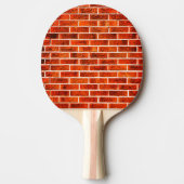 Brick Wall Cool Texture Tafeltennisbatje (Voorkant)