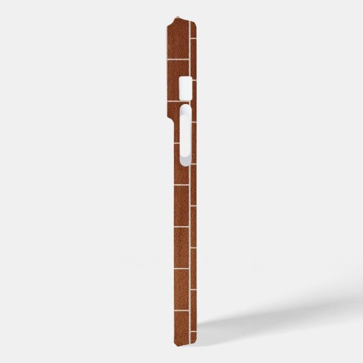 Brick Wall Custom Tekst iPhone Case (Achterkant / Links)