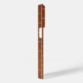Brick Wall Custom Tekst iPhone Case (Achterkant / Rechts)