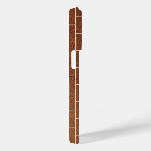 Brick Wall Custom Tekst iPhone Case (Achterkant / Rechts)