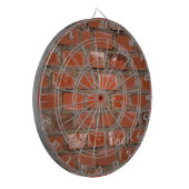 Brick Wall Dartboard Dartbord (Voorkant Links)