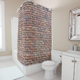 Brick Wall Douchegordijn