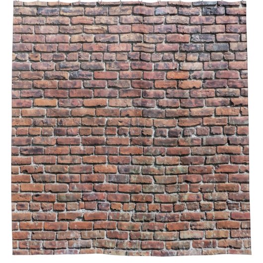Brick Wall Douchegordijn (Voorkant)