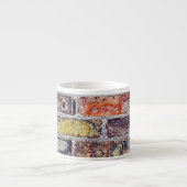 Brick Wall Espresso Kop (Voorkant)