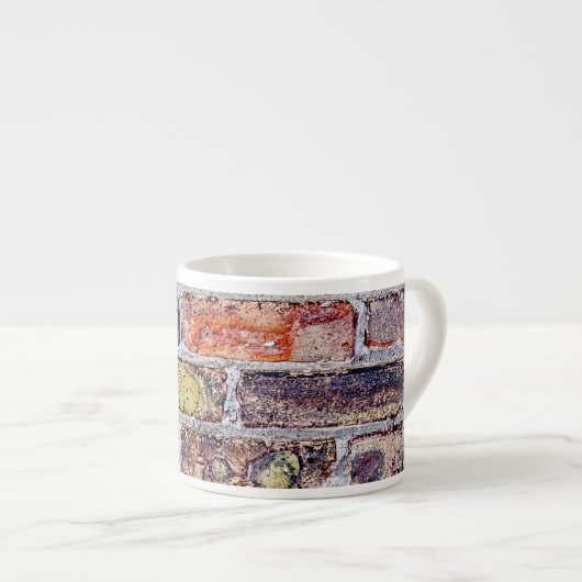 Brick Wall Espresso Kop (Voorkant rechts)