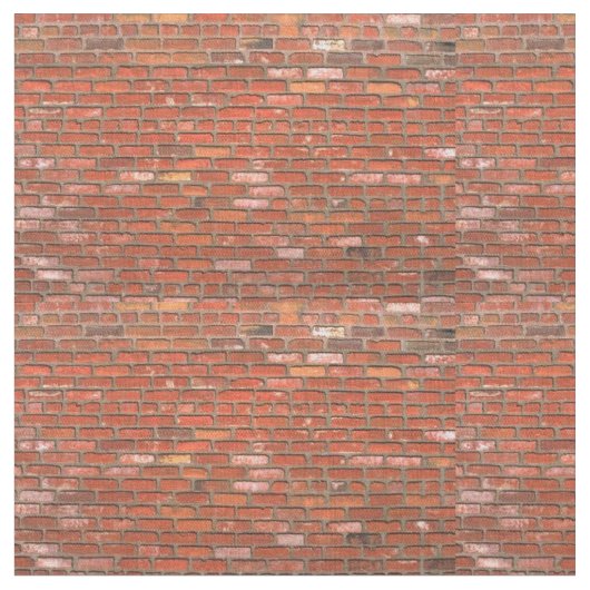 Brick Wall Fabric Stof (Close Up)