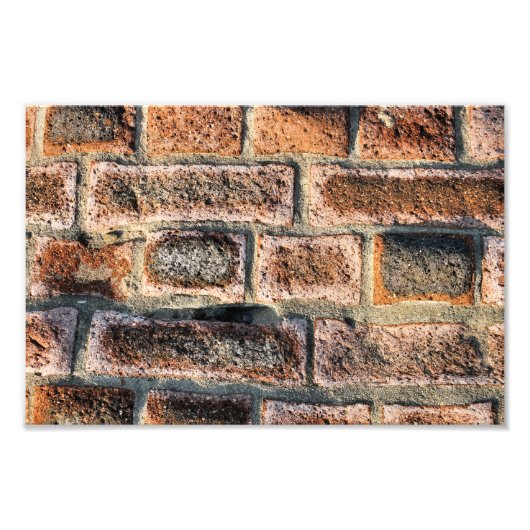 BRICK WALL FOTO AFDRUK (Voorkant)