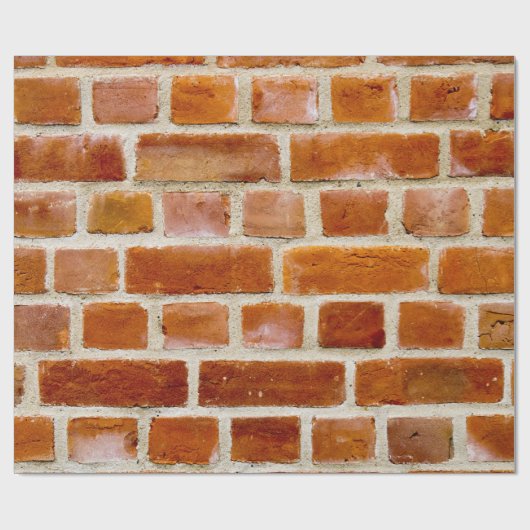 Brick Wall foto Cadeaupapier (Vlak)