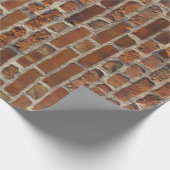 Brick Wall foto Cadeaupapier (Hoek)