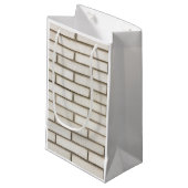 Brick Wall geschenkdoos: Urban Elegance Klein Cadeauzakje (Voorkant Gekanteld)