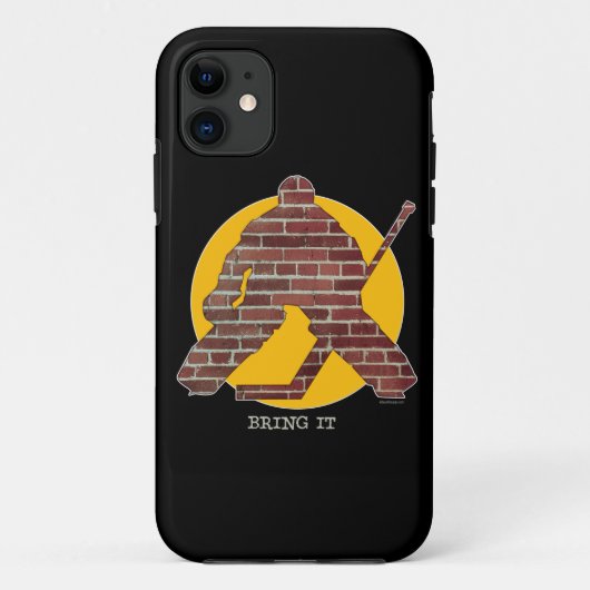 Brick Wall Goalie iPhone 5 hoesje (Achterkant)