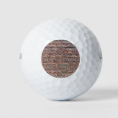 Brick Wall Golfballen (Voorkant)