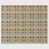 Brick Wall Graffiti geïnspireerd op 26e verjaardag Cadeaupapier (Vlak)