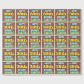 Brick Wall Graffiti geïnspireerd op 36e verjaardag Cadeaupapier (Vlak)