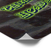 Brick Wall Graffiti Poster (Hoek)