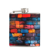 Brick Wall Heupfles (Voorkant)