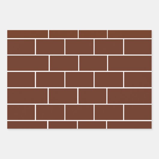 Brick Wall  Inpakpapier Vel (Voorkant 2)