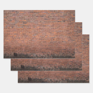 Brick Wall Inpakpapier Vel