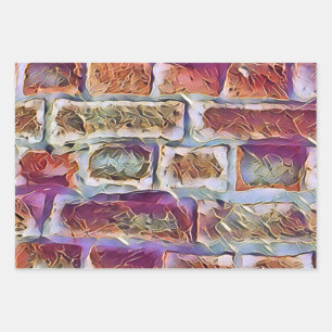 BRICK WALL INPAKPAPIER VEL