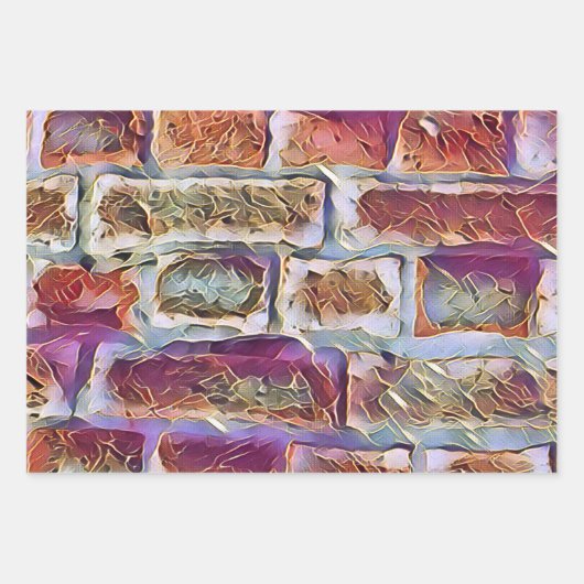 BRICK WALL INPAKPAPIER VEL (Voorkant)