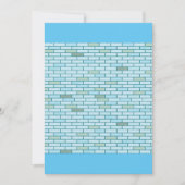 Brick Wall Kaart (Voorkant)