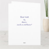 BRICK WALL KAART (Achterkant)