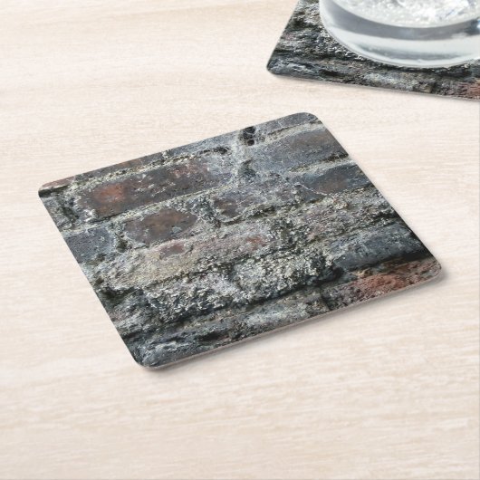 Brick Wall Kartonnen Onderzetters (Schuin)