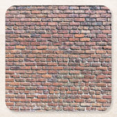 Brick Wall Kartonnen Onderzetters (Voorkant)