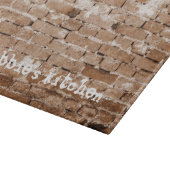 Brick Wall Kijk naar aangepast glazen snijvlak Snijplank (Hoek)