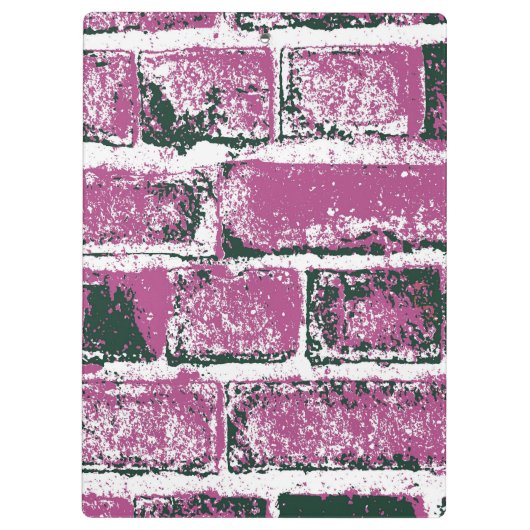 BRICK WALL KLEMBORD (Achterkant)