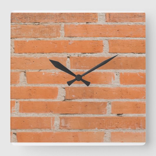 Brick Wall klok (Voorkant)