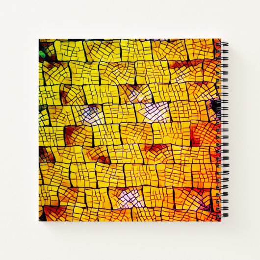 Brick Wall-laptop Notitieboek (Achterkant)