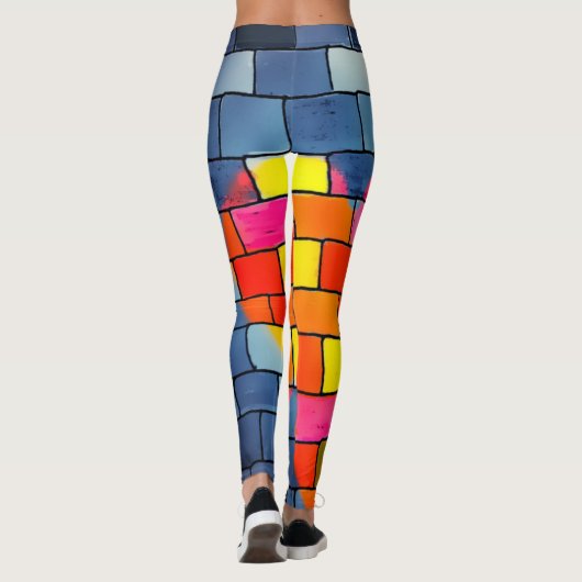 Brick Wall Leggings (Achterkant)