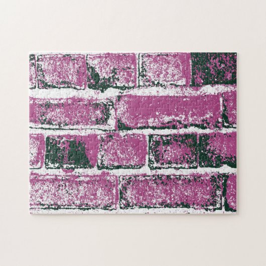 BRICK WALL LEGPUZZEL (Horizontaal)