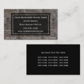 Brick Wall Mason Visitekaartjes (Voorkant / Achterkant)