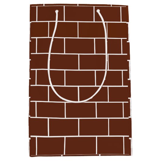 Brick Wall Medium Cadeauzakje (Voorkant)