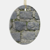 Brick Wall ornament, aanpassen Keramisch Ornament (Rechts)