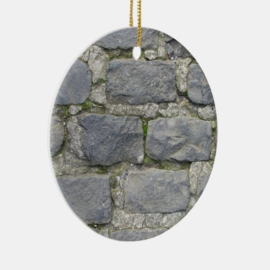 Brick Wall ornament, aanpassen Keramisch Ornament (Rechts)