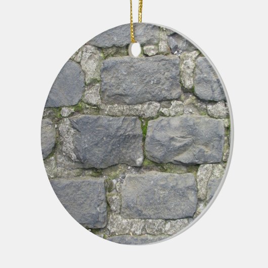 Brick Wall ornament, aanpassen Keramisch Ornament (Links)