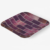 Brick Wall Papieren Bordje (Gebogen)