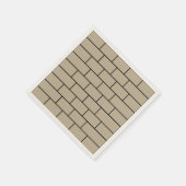 Brick Wall Party Servet (Hoek)