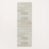 Brick Wall Pastel Tones Yogamat (Achterkant)