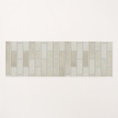 Brick Wall Pastel Tones Yogamat (Voorkant (horizontaal))