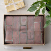 Brick Wall Pattern Tissuepapier (Geschenk)