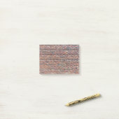 Brick Wall Post-it® Notes (Op bureau)