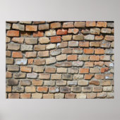  Brick Wall Poster (Voorkant)