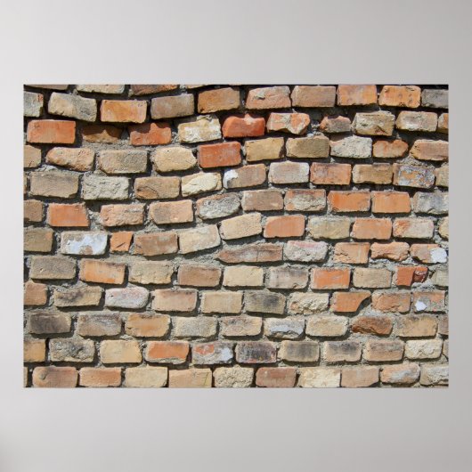  Brick Wall Poster (Voorkant)