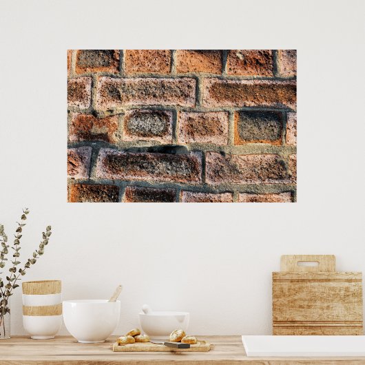 BRICK WALL POSTER (Keuken)